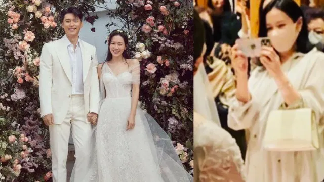 Son Ye Jin Spotted At Wedding, 4-Month Baby Bump Can Be Seen - 8days