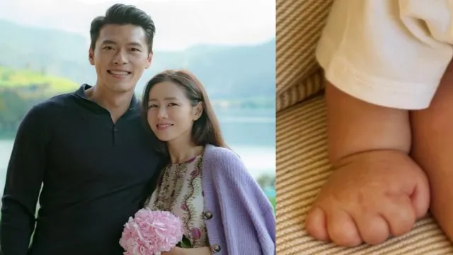 Son Ye Jin shares new photo of her and husband Hyun Bin's baby boy; Compares him with the fist of her pet dog | PINKVILLA: Korean
