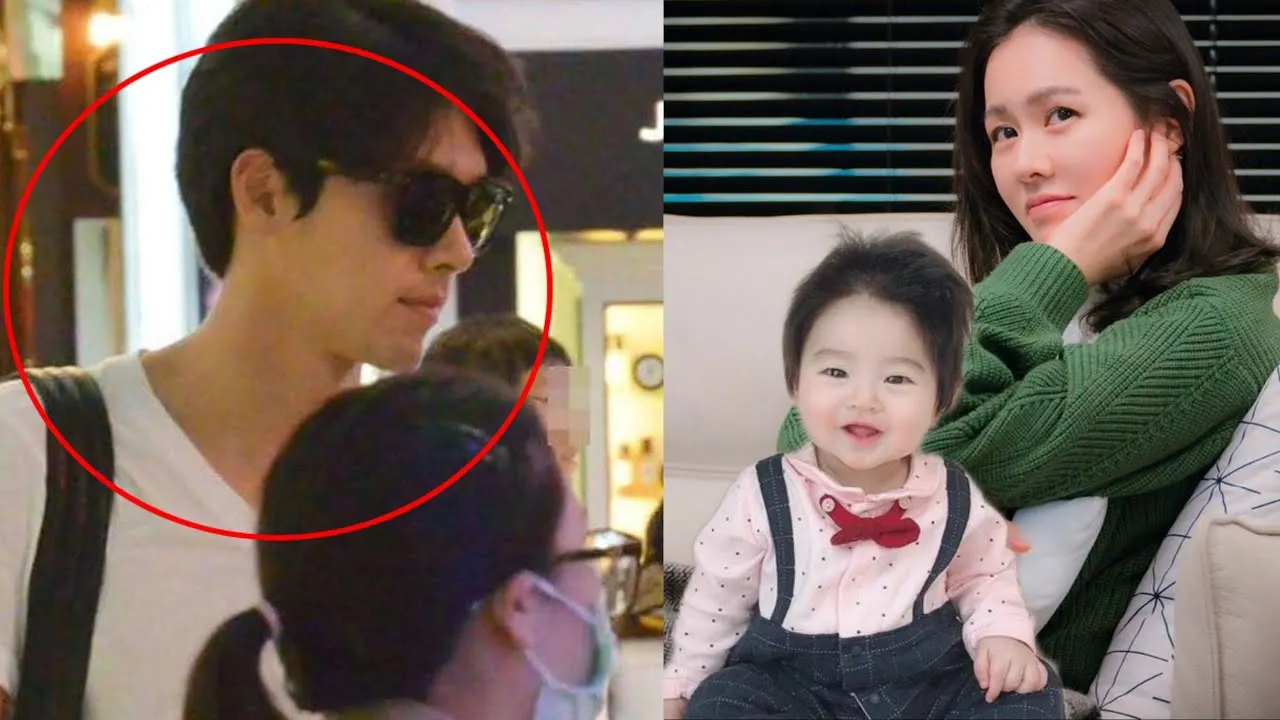HYUN BIN MADE A BIG MOVE THAT EVEN SON YE-JIN WAS SO SURPRISED!!BABY ALKONG ENJOYING - YouTube