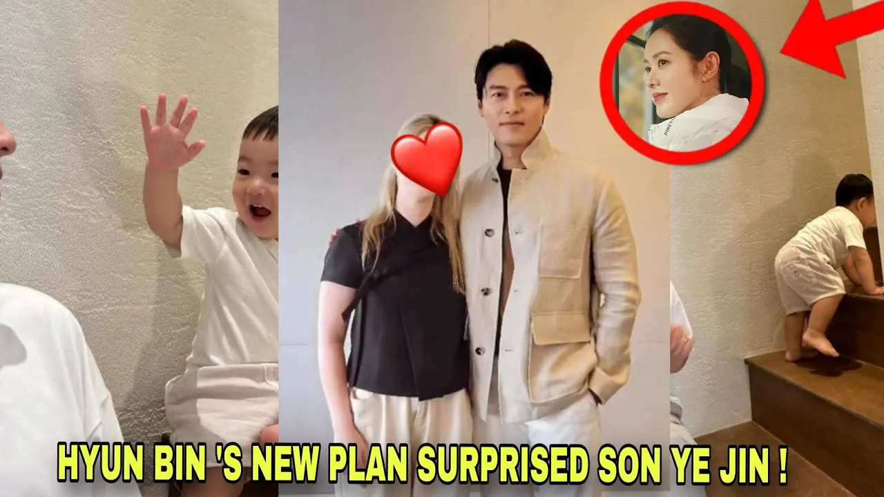 HYUN BIN SHARED THIS GOODNEWS TO THE PUBLIC ! SON YE JIN WAS SURPRISED ! - YouTube