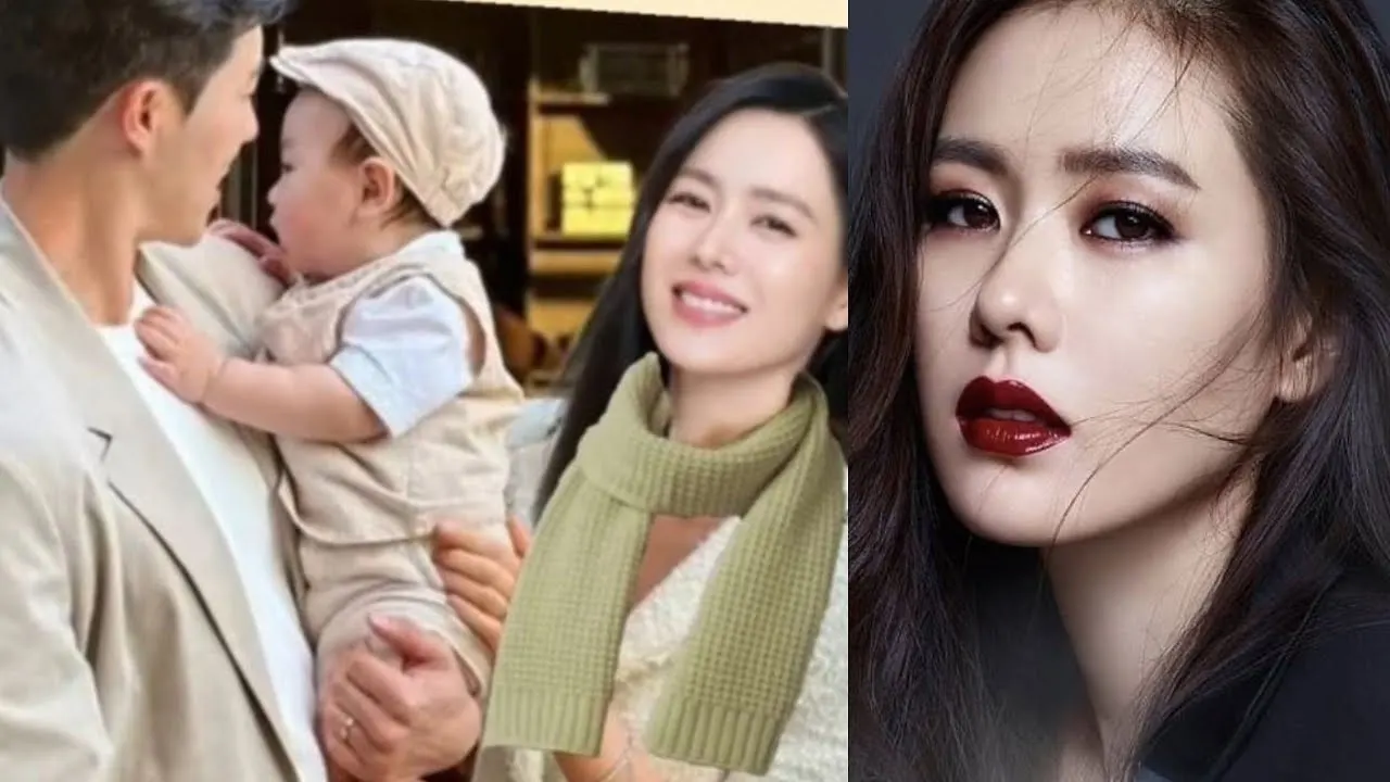 Surprising video of Son Ye-jin sharing her marriage life with Hyun Bin and as A Mom to Alkong - YouTube